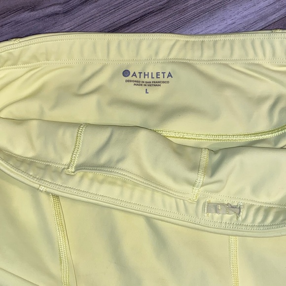 πHPπ Athleta Mesh Contender 7/8 Leggings βοΈ Size L - Picture 4 of 8